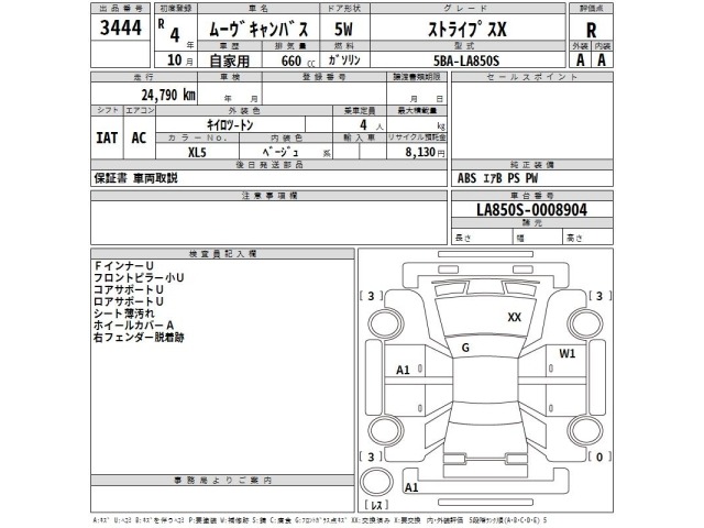 Daihatsu MOVE CANBUS 2022 8576088-2