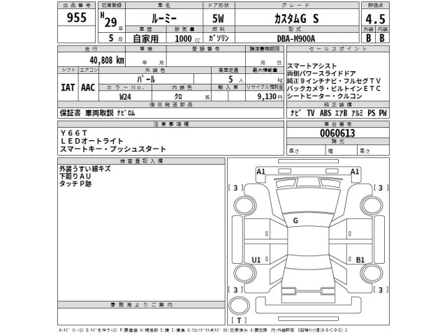 Toyota ROOMY 2017 8581633-2