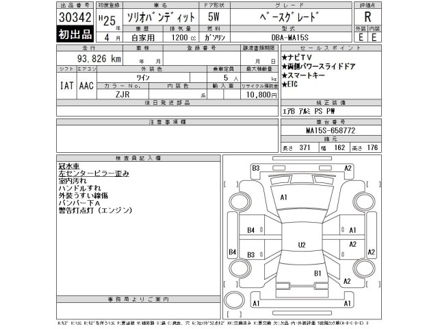 Suzuki SOLIO 2013 8585345-2