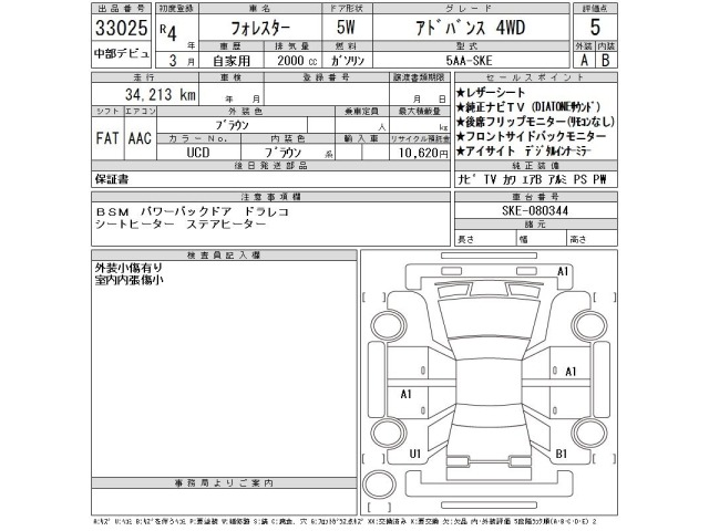 Subaru FORESTER 2022 8595085-2