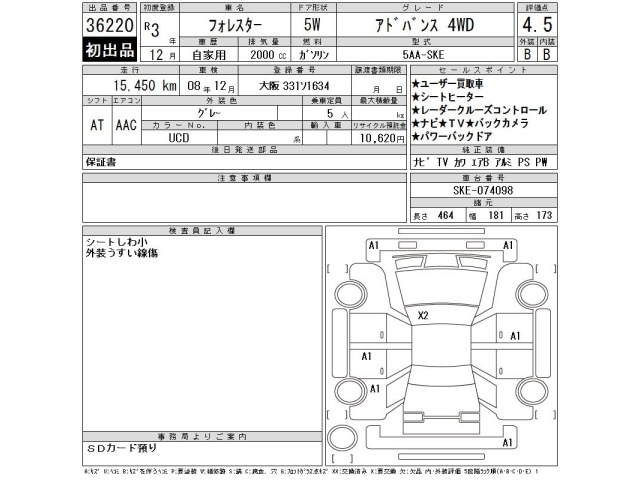 Subaru FORESTER 2021 8595092-2