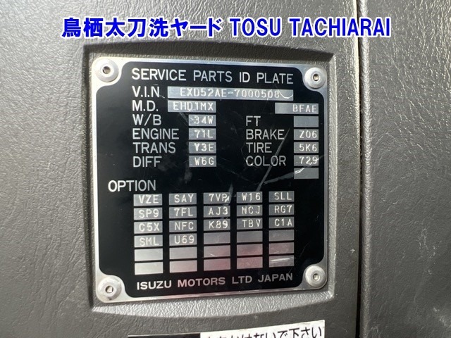 Isuzu GIGA 2015 8587070-8
