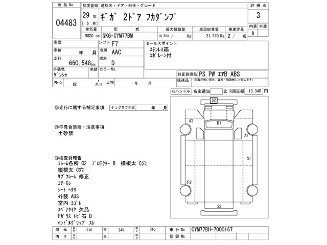 Isuzu GIGA 2017 8587112-2