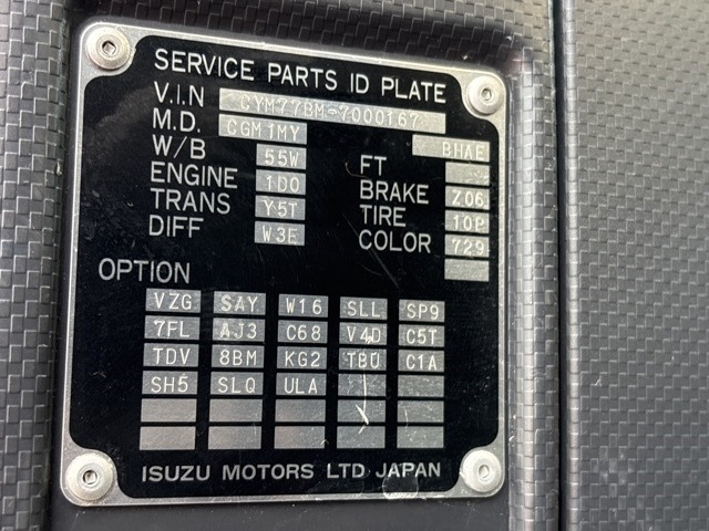 Isuzu GIGA 2017 8587112-8