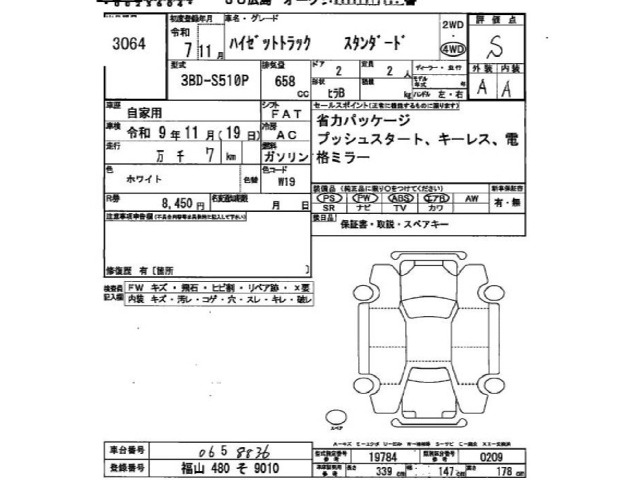 Daihatsu HIJET TRUCK 2025 8597188-2