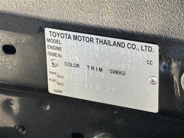 Toyota HILUX 2022 8595031-8