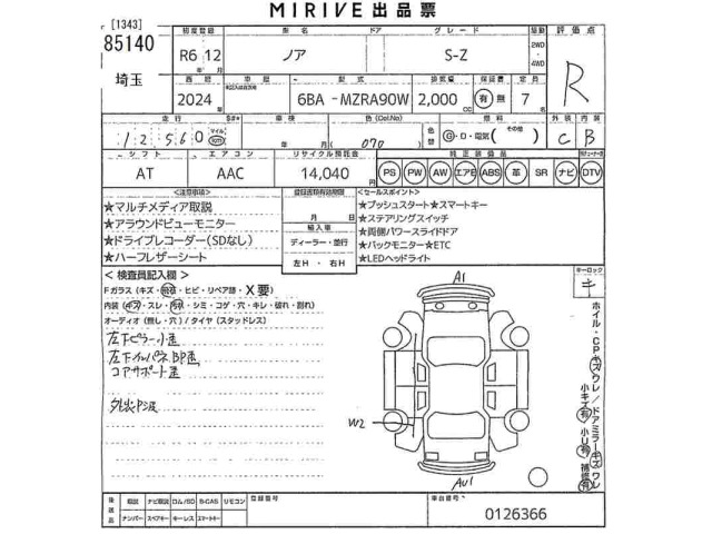Toyota NOAH 2024 8588633-2