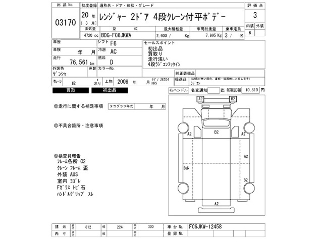 Hino RANGER 2008 8587506-2