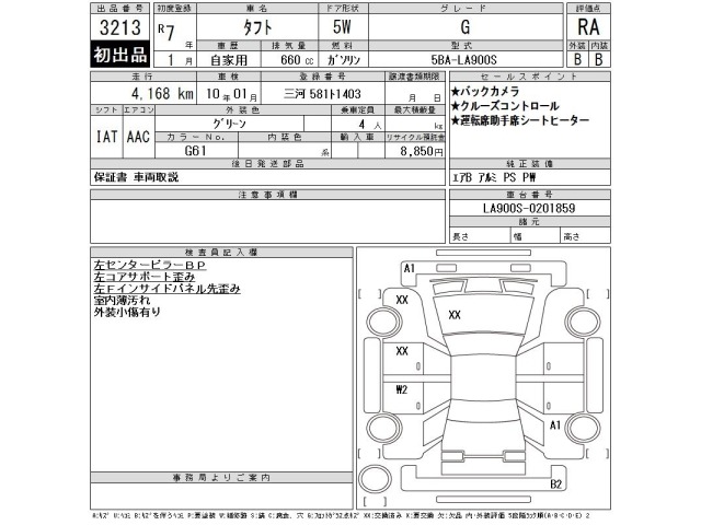 Daihatsu TAFT 2025 8586554-2