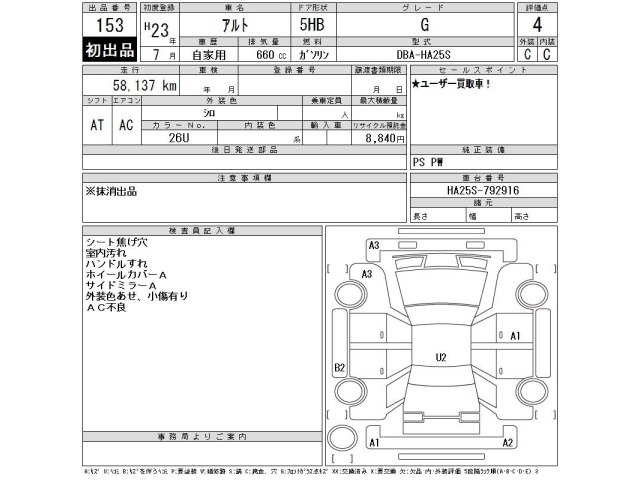 Suzuki ALTO 2011 8609677-2