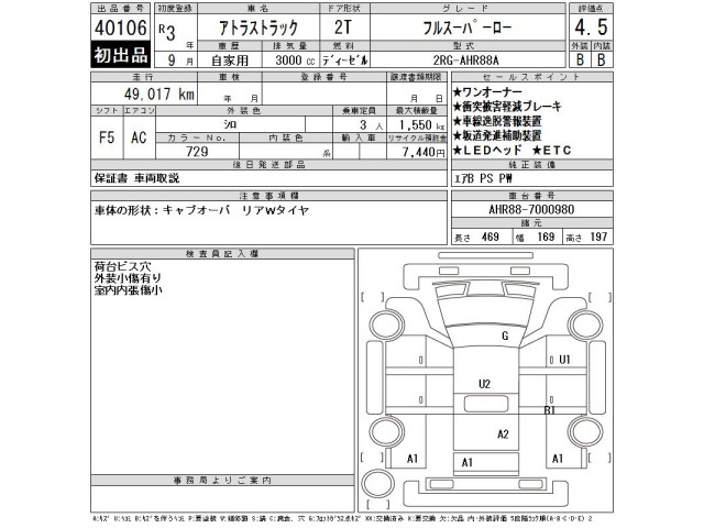 Nissan ATLAS 2021 8598969-2