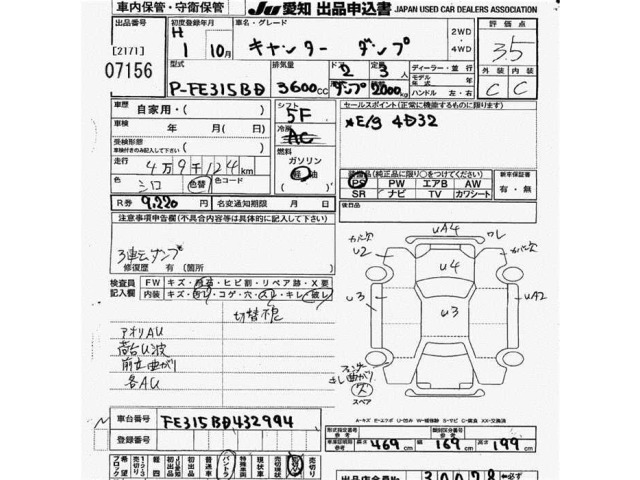 Mitsubishi CANTER 1989 8609681-2