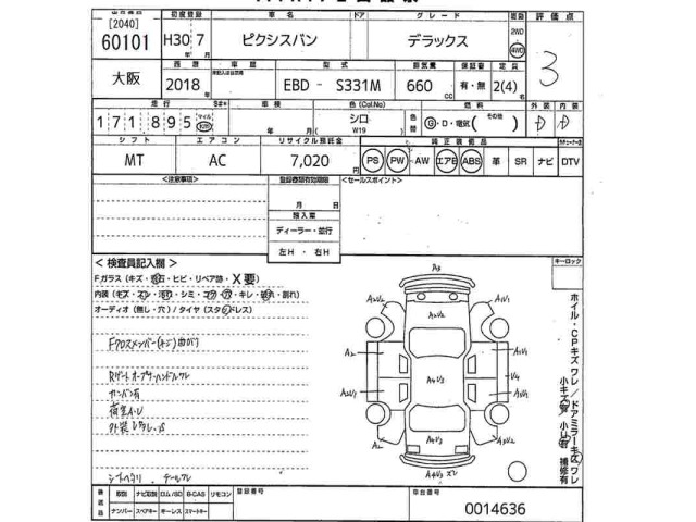 Toyota PIXIS VAN 2018 8599293-2