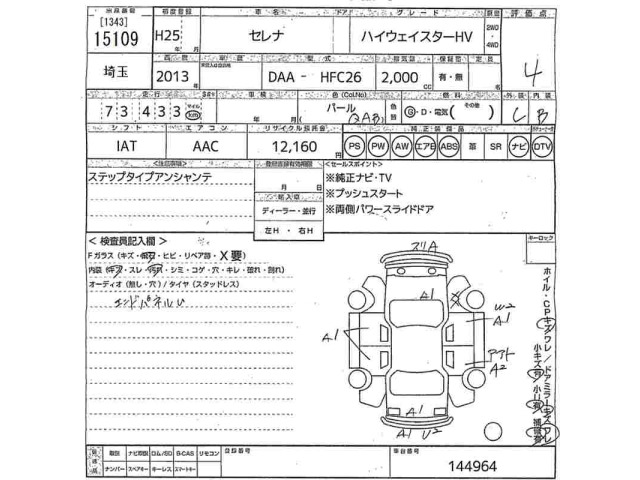 Nissan SERENA 2013 8607283-2