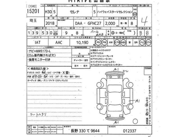 Nissan SERENA 2018 8607297-2