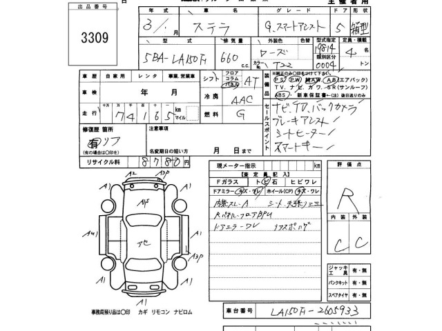 Subaru STELLA 2021 8610027-2