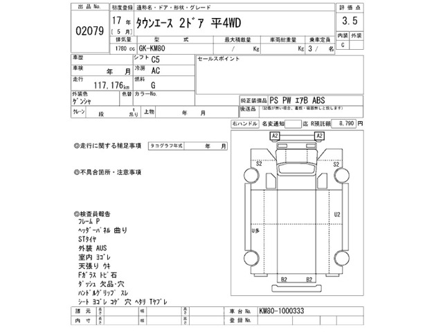 Toyota TOWNACE TRUCK 2005 8621009-2
