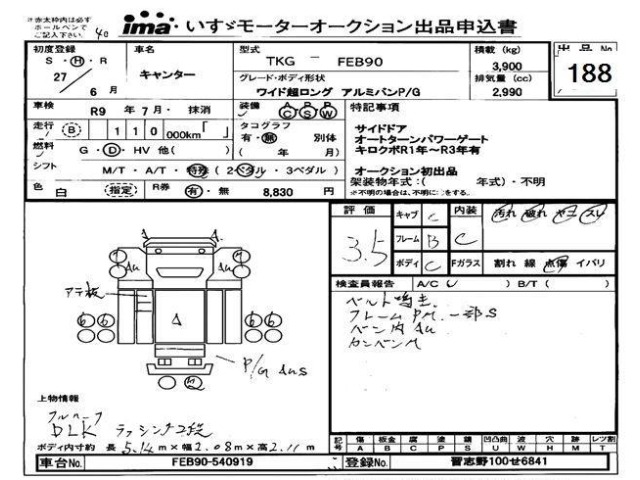 Mitsubishi CANTER 2015 8624668-0
