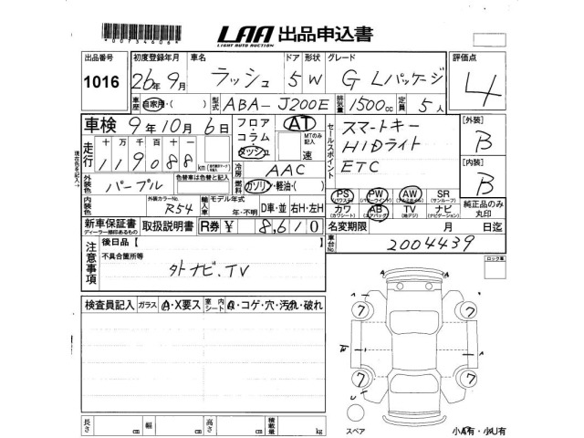 Toyota RUSH 2014 8623509-2