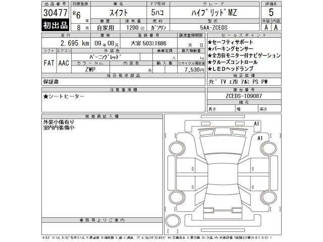 Suzuki SWIFT 2024 8624754-2
