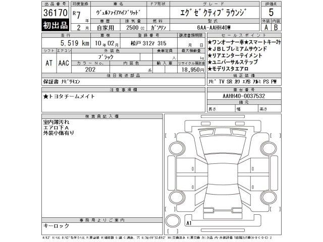 Toyota VELLFIRE 2025 8622759-2