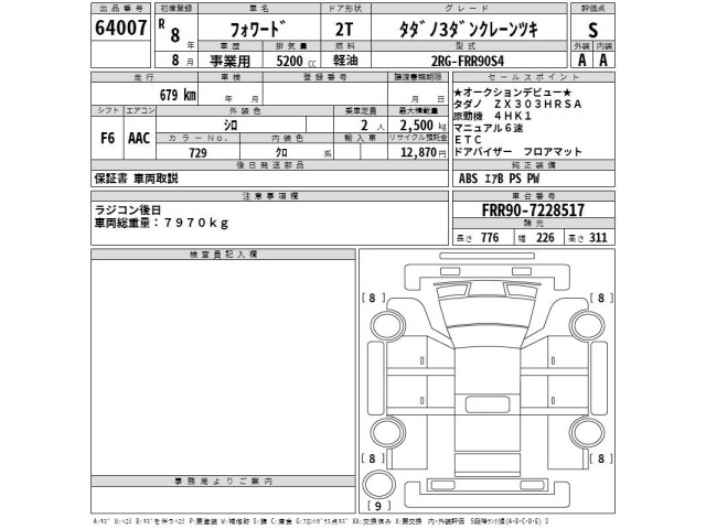 Isuzu FORWARD 2026 8625190-2