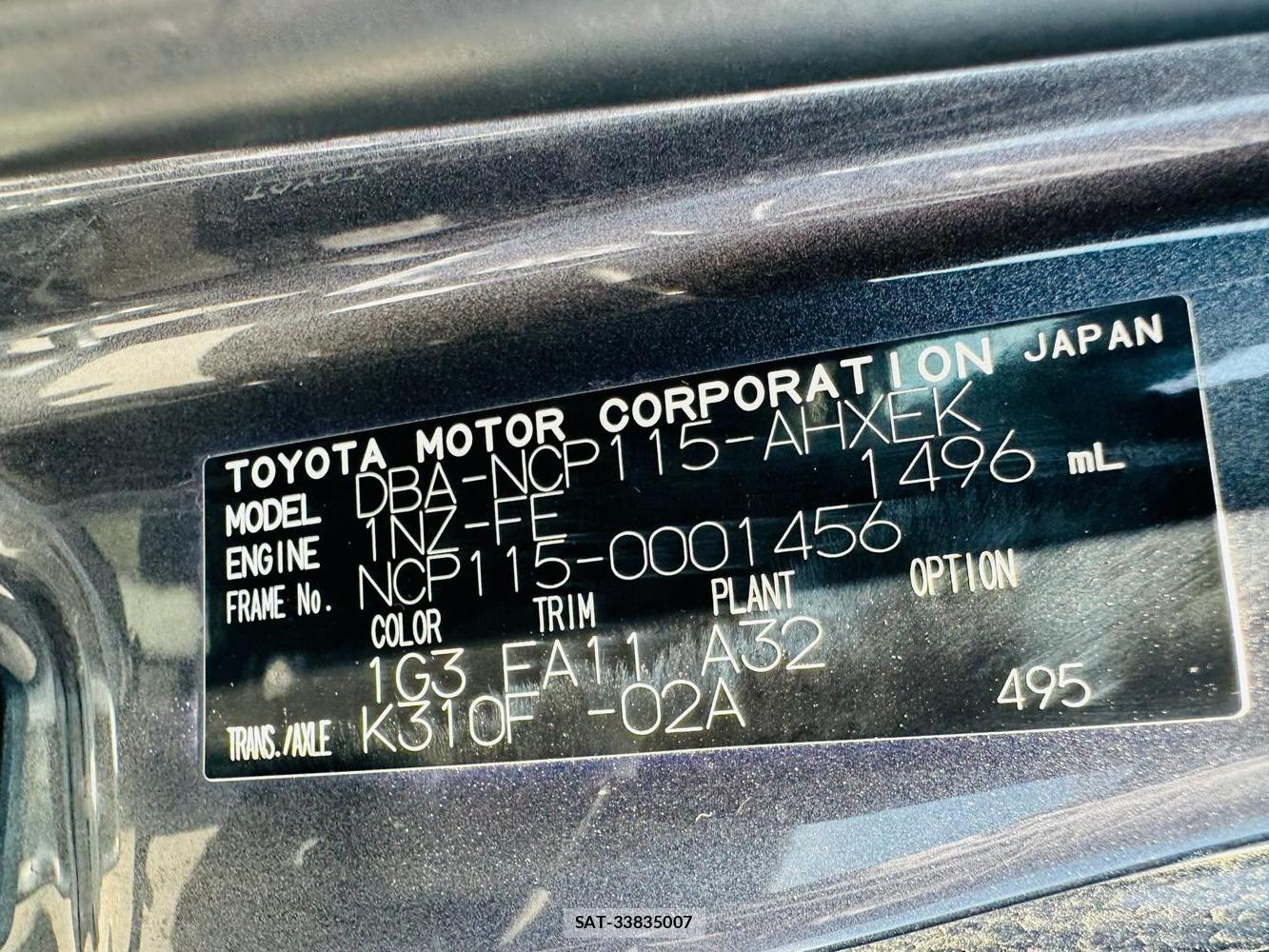 Toyota IST 2007-09 7248837-34