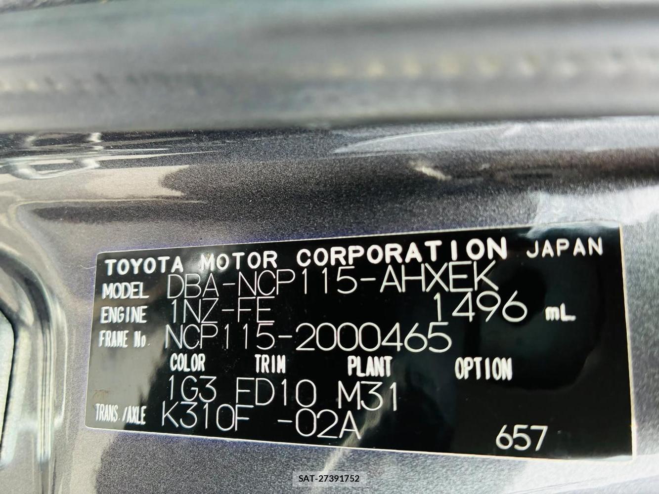 Toyota IST 2011-05 7105240-33