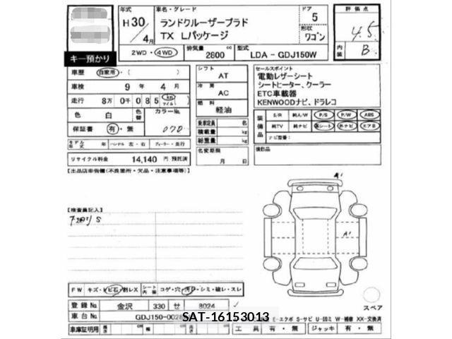 Toyota LAND CRUISER PRADO 2018-04 1257543-2