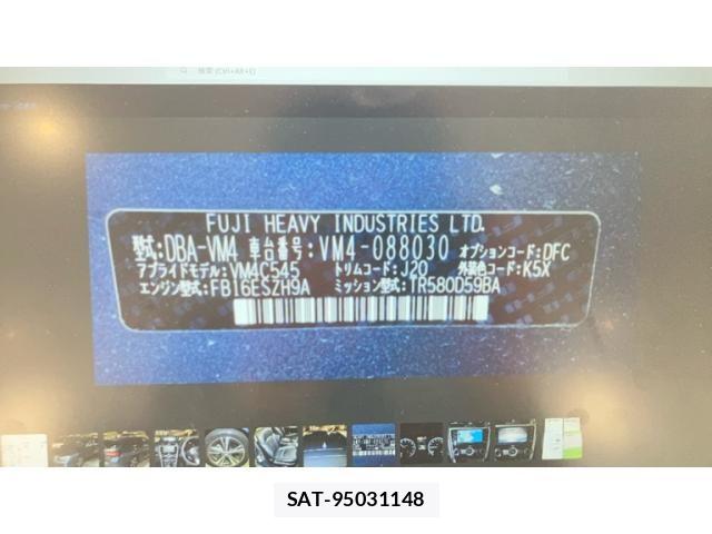 Subaru LEVORG 2016-10 6907594-6