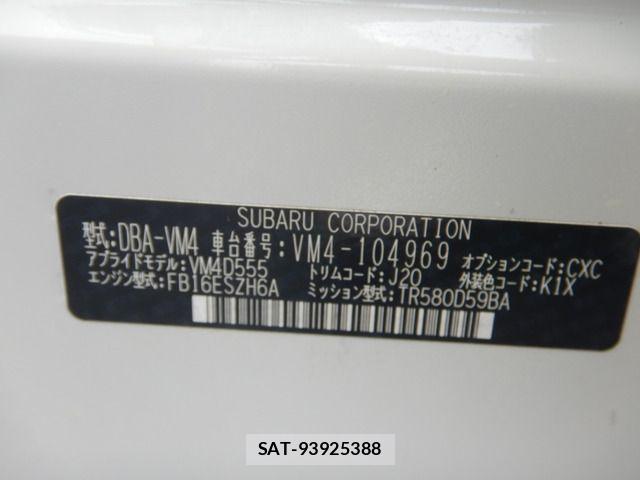 Subaru LEVORG 2017-09 8208334-5