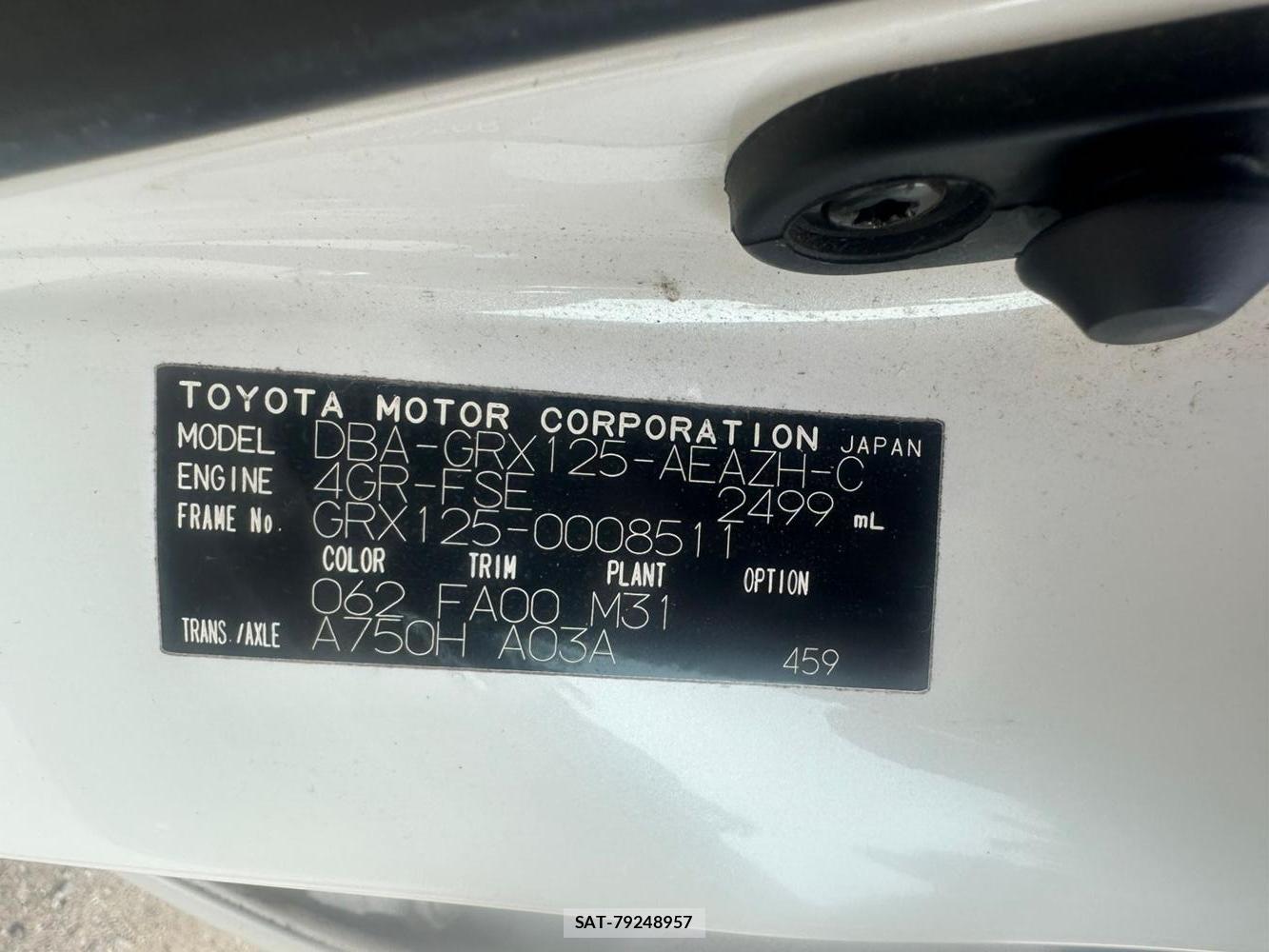 Toyota MARK X 2006-03 7353015-35