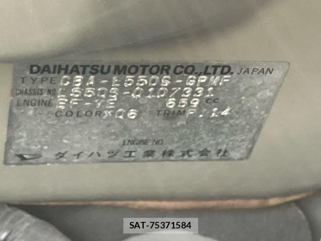 Daihatsu MOVE LATTE 2007-07 8074751-19