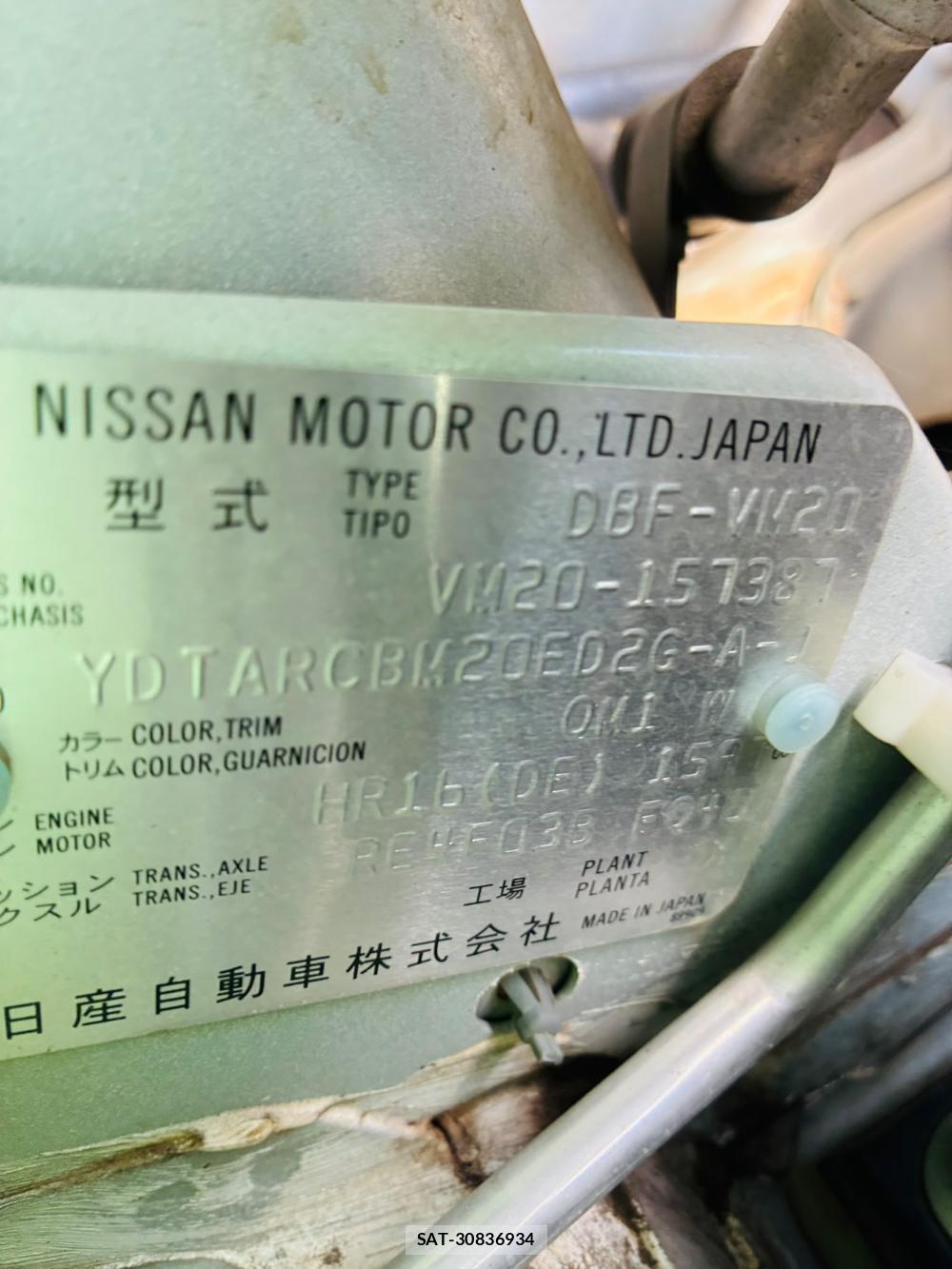 Nissan NV200 VANETTE WAGON 2020-07 8385340-34