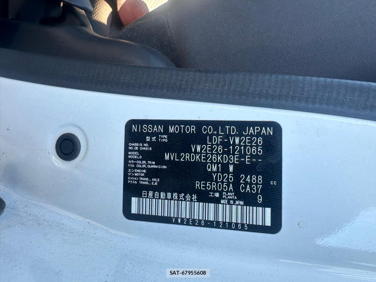 Nissan NV350 Caravan 2020 2062828-38