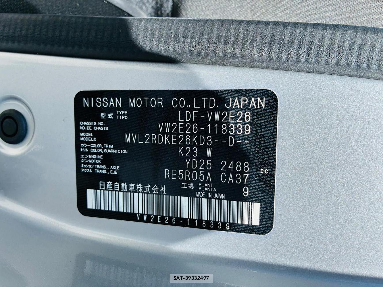 Nissan NV350 Caravan 2020-04 8107911-38