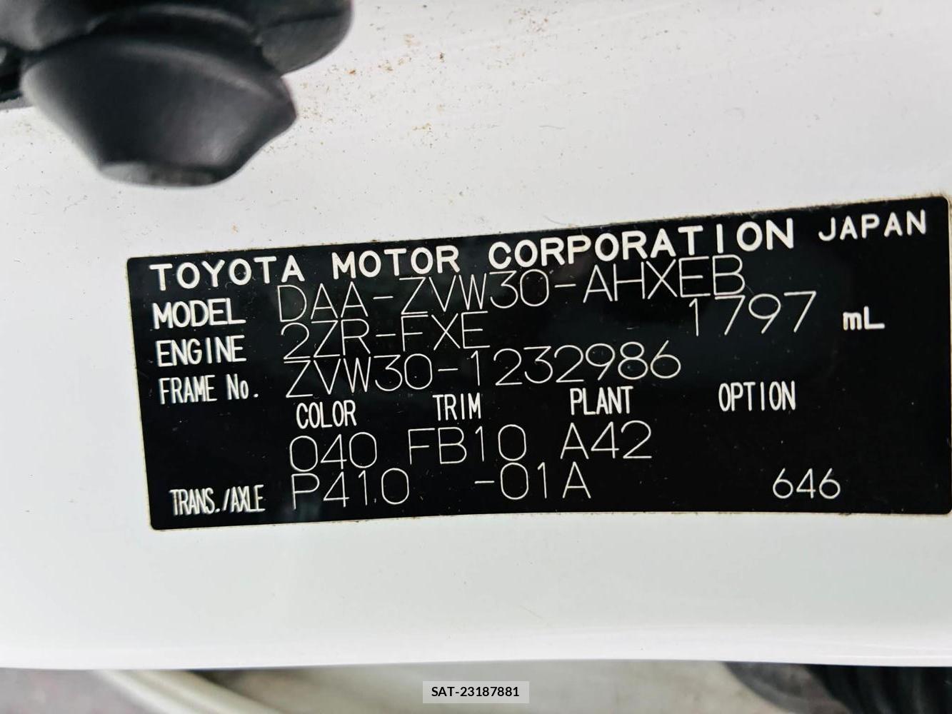 Toyota PRIUS 2010-06 7613152-38
