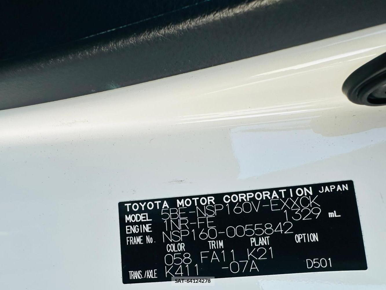 Toyota PROBOX 2020 1415849-38