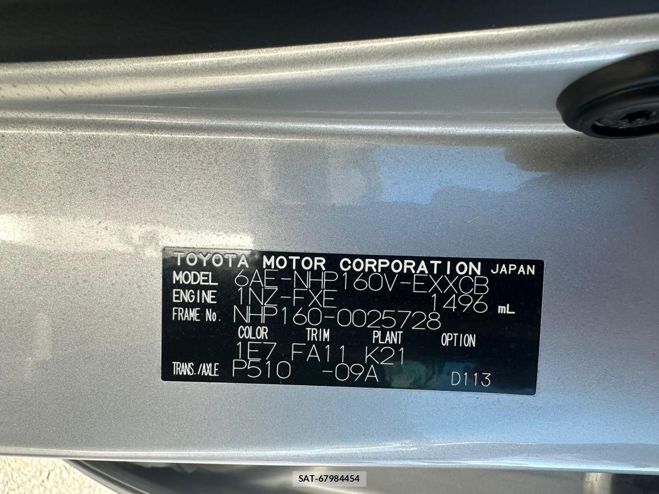 Toyota PROBOX 2020 1415848-35
