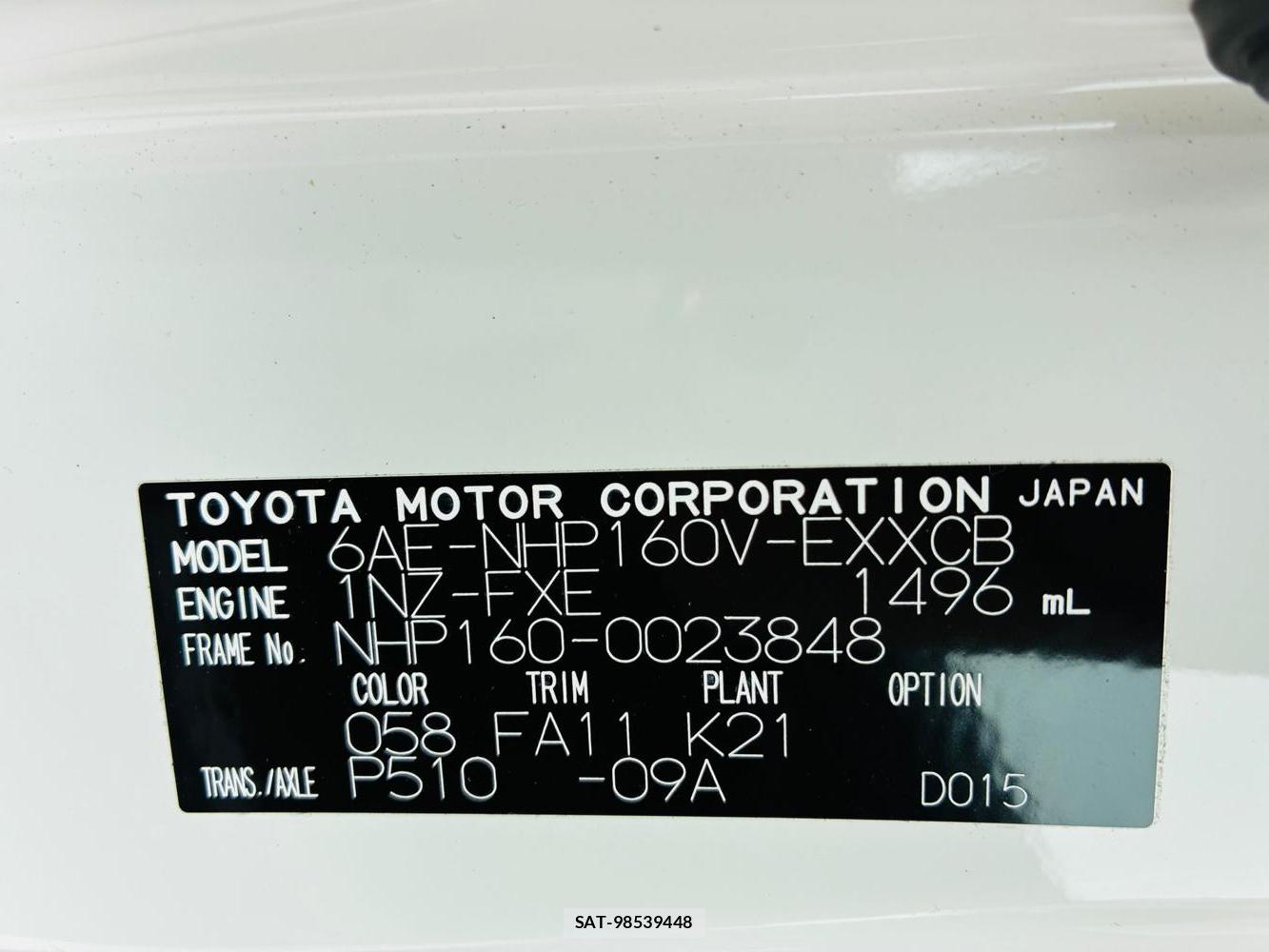 Toyota PROBOX 2020-12 7632876-39