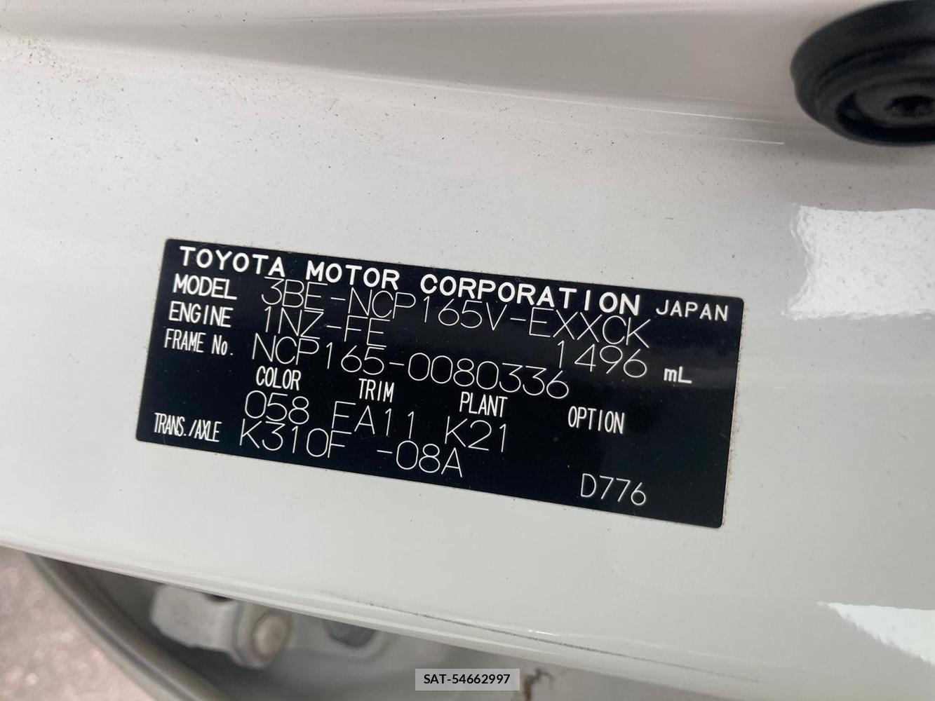 Toyota PROBOX 2020 1325500-38