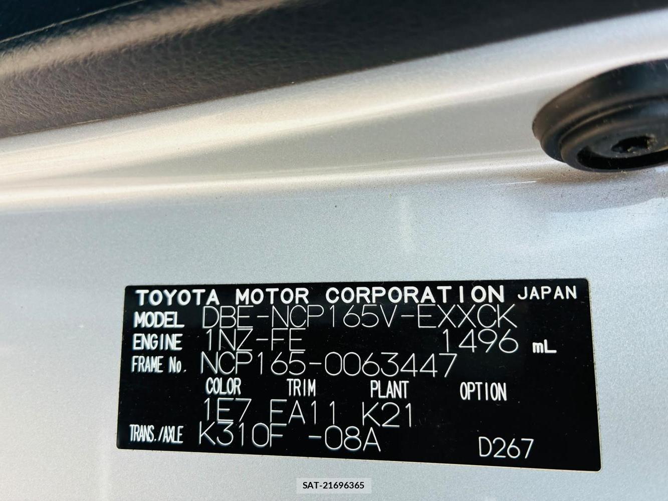 Toyota PROBOX 2019-05 7736069-34