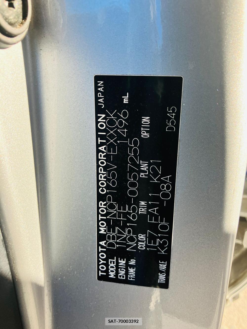 Toyota PROBOX VAN 2019-01 678203-39