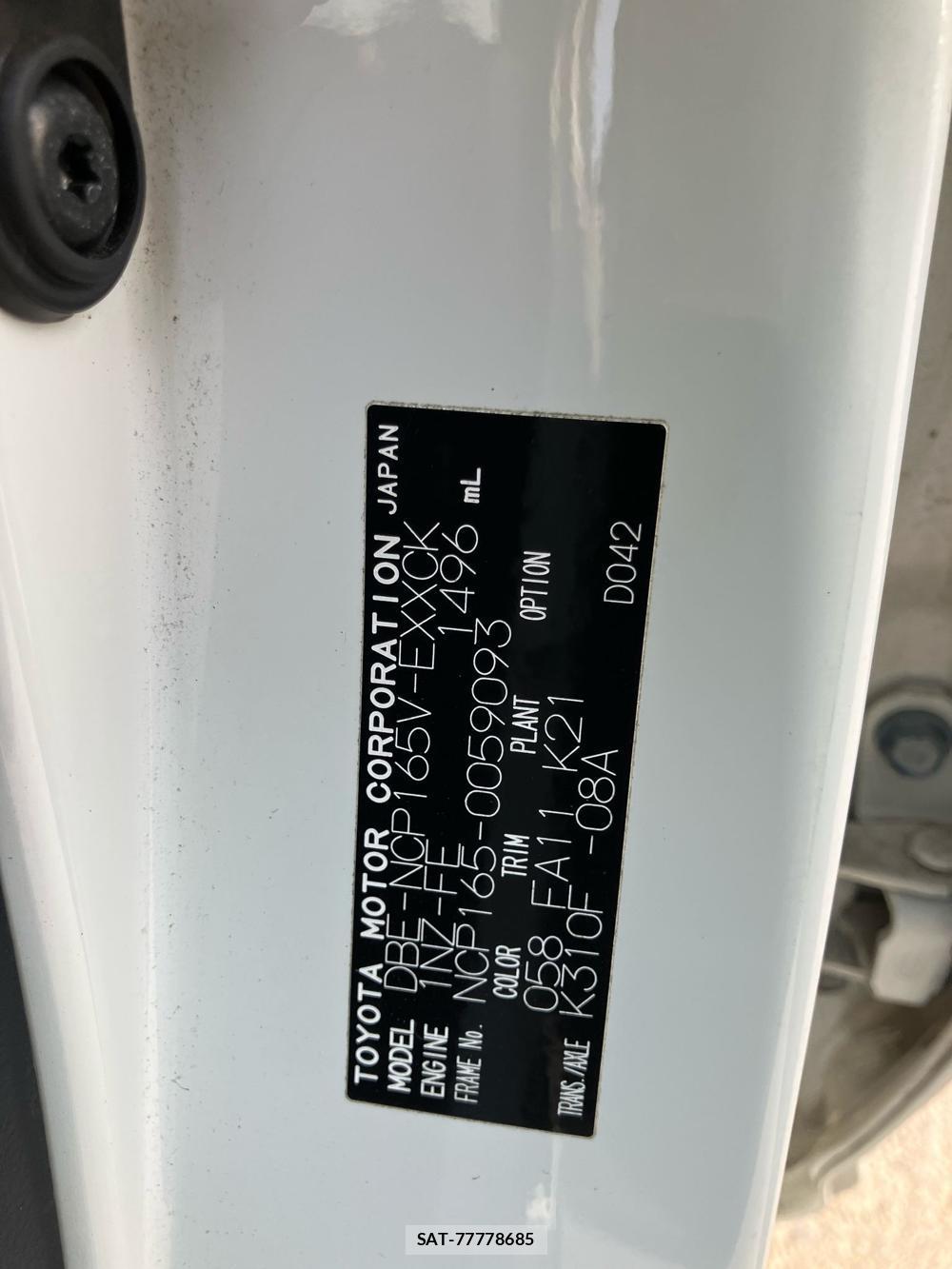 Toyota PROBOX VAN 2019-02 837367-41