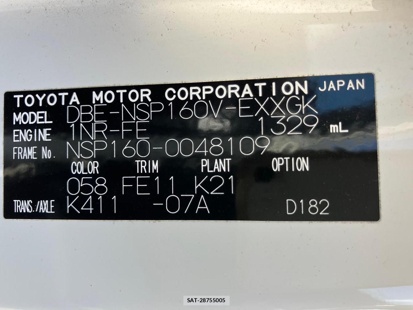 Toyota PROBOX VAN 2019 1295205-33