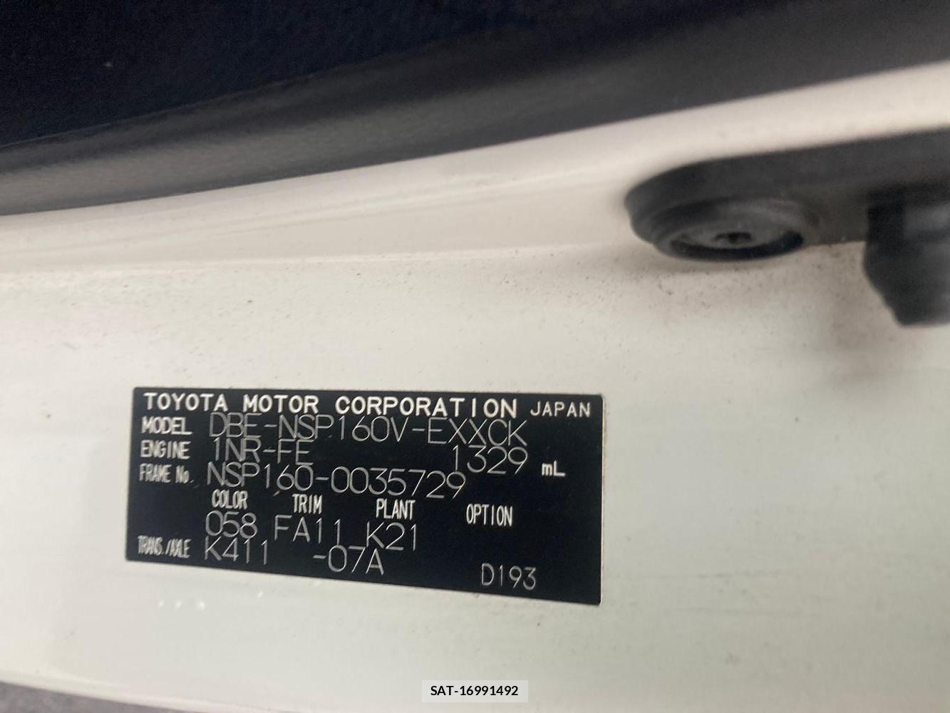 Toyota PROBOX VAN 2018 1295216-33