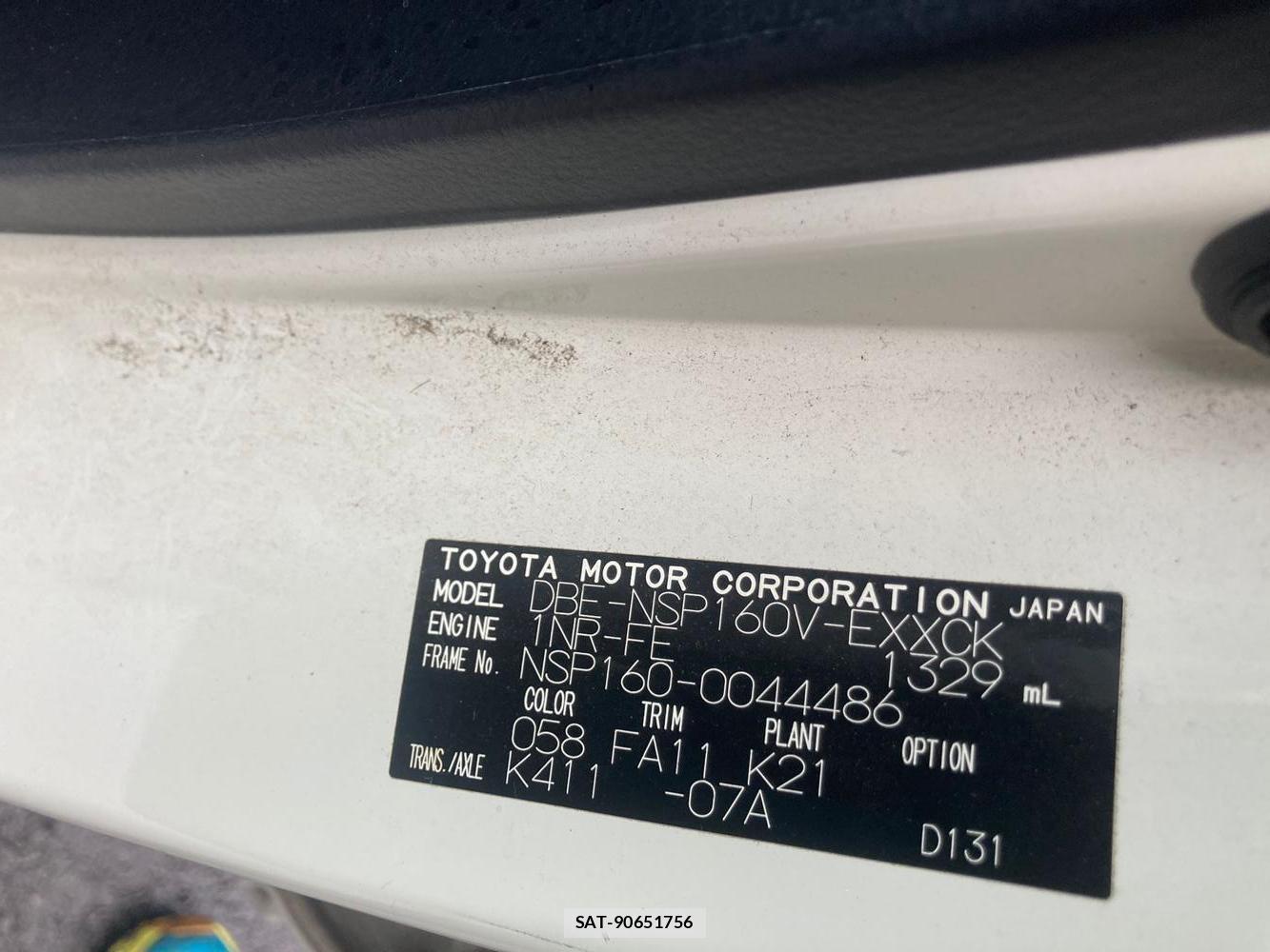 Toyota PROBOX VAN 2019 1295217-33