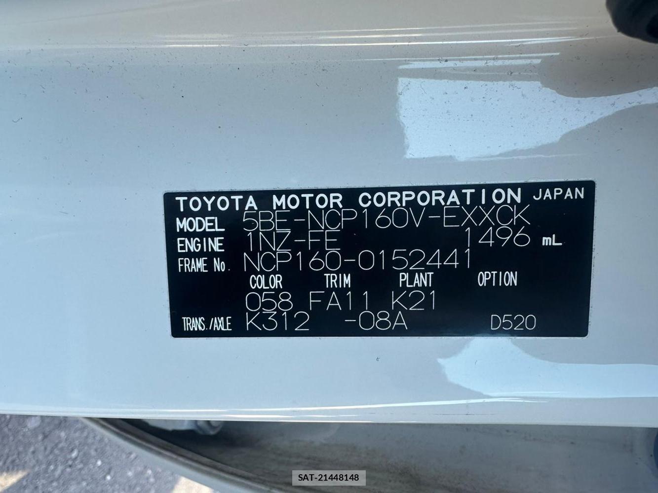 Toyota PROBOX VAN 2020 1415846-34