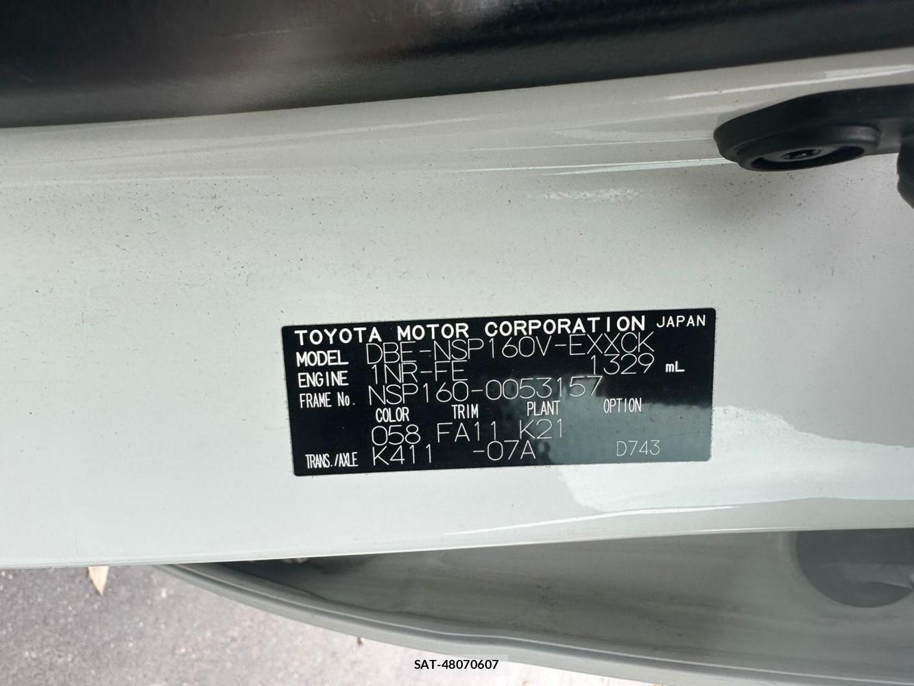 Toyota PROBOX VAN 2020 1447529-34