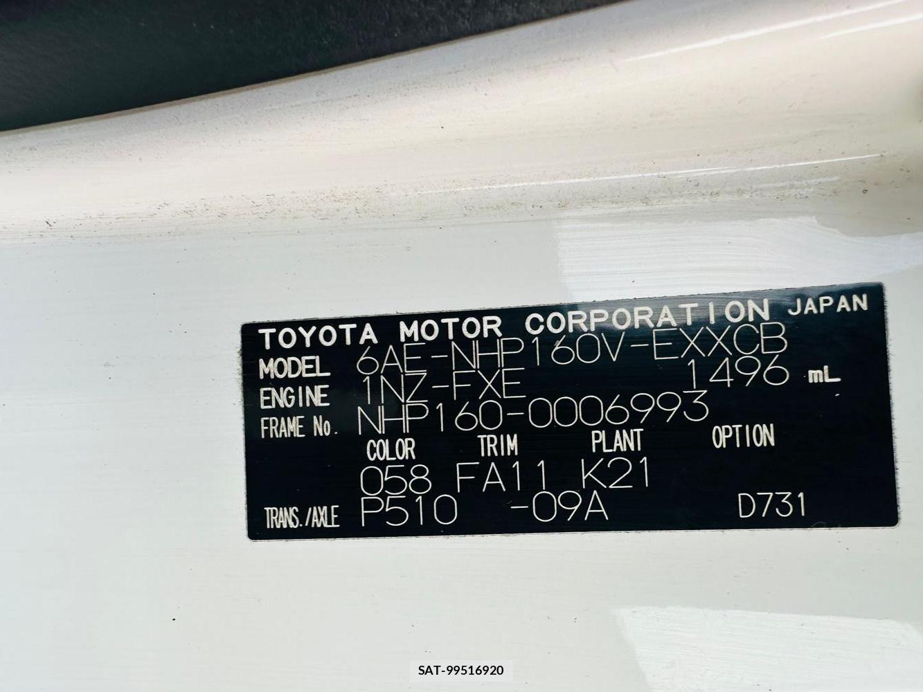 Toyota PROBOX VAN 2019 1462271-35